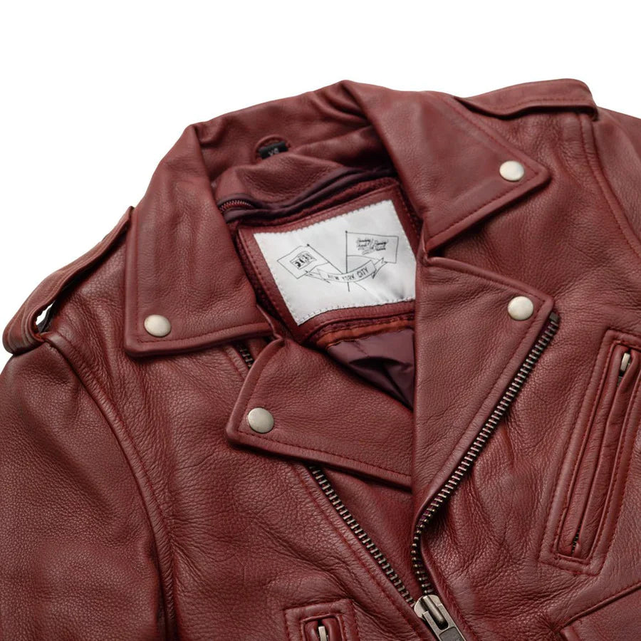 Voltage Luxe Women's Leather Jacket - BHBR