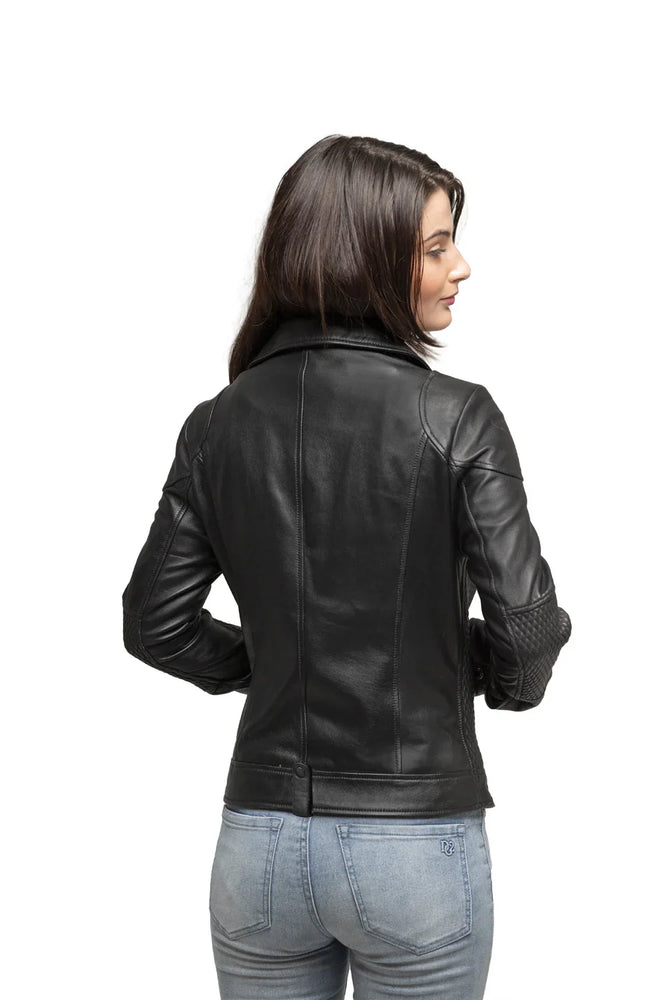 LuxeLayer Women's Leather Jacket