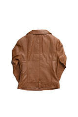 SleekSpire Womens Fashion Leather Jacket
