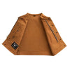 Lowside Men's Motorcycle Canvas Vest