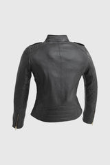 ModMist Womens Fashion Leather Jacket