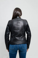 ModMist Womens Fashion Leather Jacket
