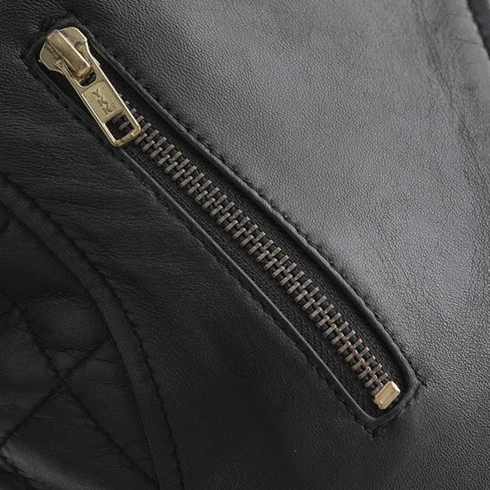 Madelin Womens Fashion Leather Jacket
