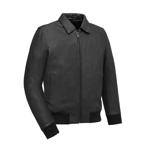 MotoRogue Bomber Men's Leather Jacket
