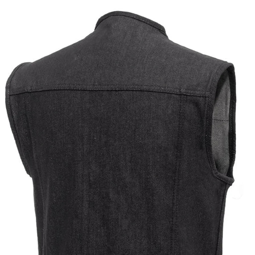 Murdock - Men's Motorcycle Denim Vest