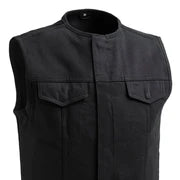 No Limit - Men's Motorcycle Twill Vest