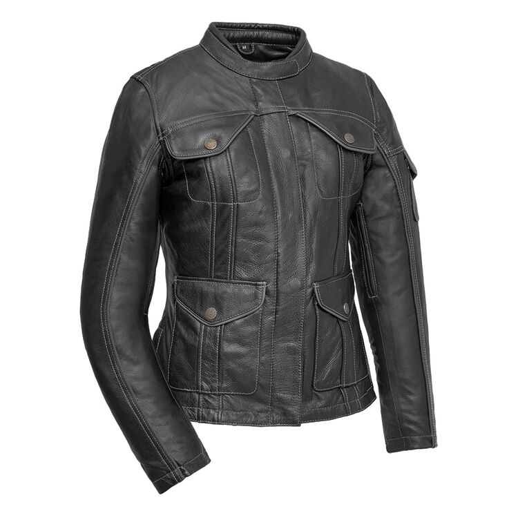Steel Pulse Women's Motorcycle Leather Jacket
