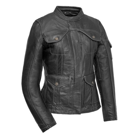 Steel Pulse Women's Motorcycle Leather Jacket