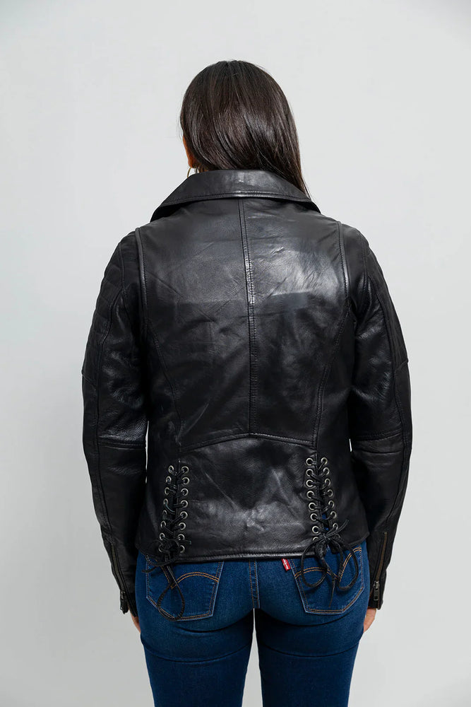 Femme Fuel Fashion Lambskin Leather Jacket