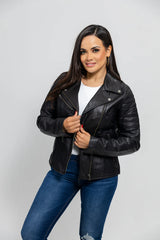 Femme Fuel Fashion Lambskin Leather Jacket