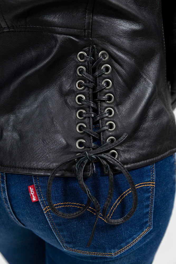 Femme Fuel Fashion Lambskin Leather Jacket