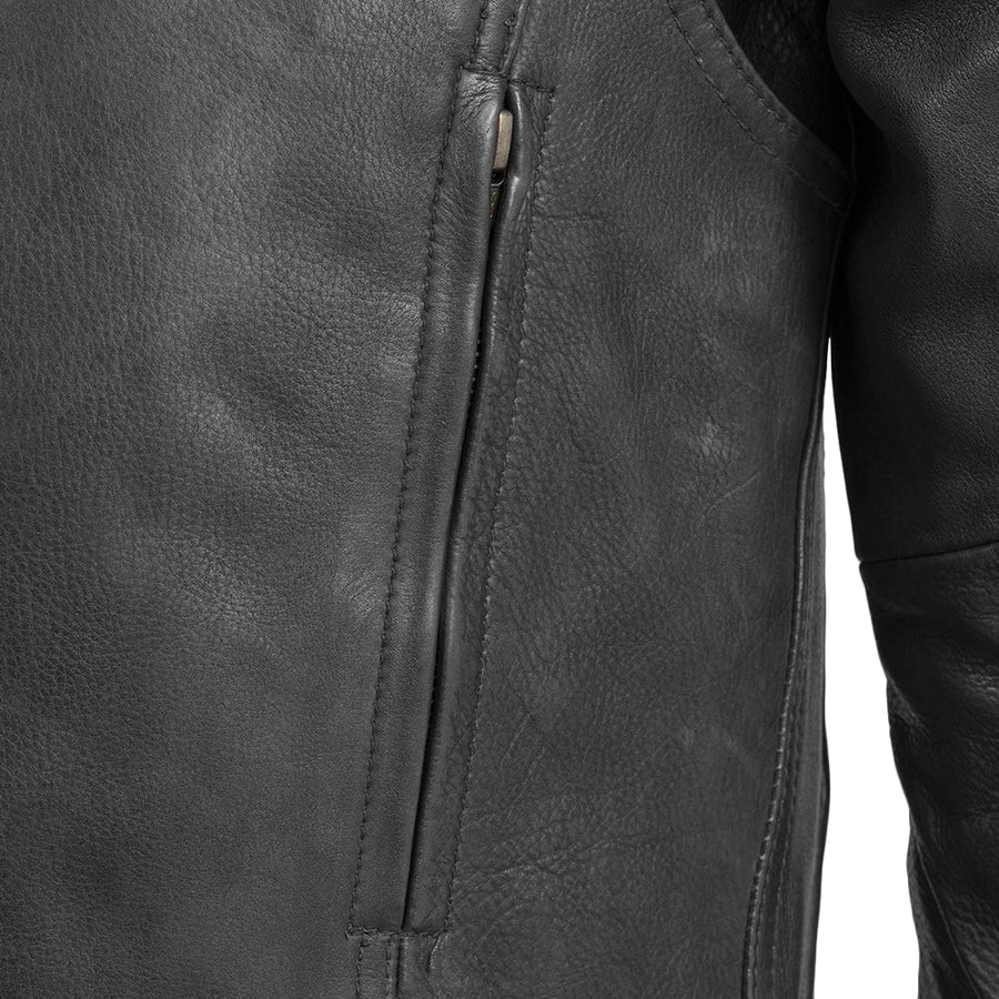 City Surge Men's Motorcycle Leather Jacket