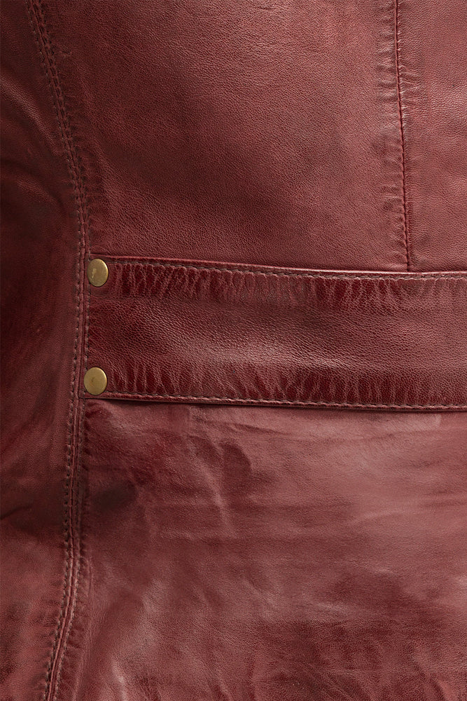 Lafayette Luxe Fashion Leather Jacket