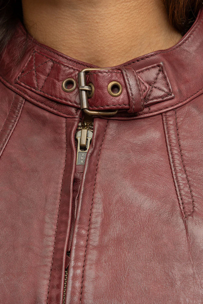 Lafayette Luxe Fashion Leather Jacket