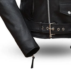Crimson Rider Women's Motorcycle Leather Jacket