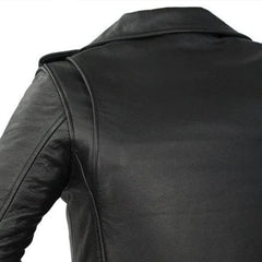 Crimson Rider Women's Motorcycle Leather Jacket