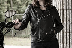 Crimson Rider Women's Motorcycle Leather Jacket