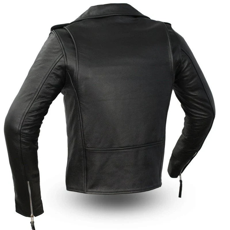 Crimson Rider Women's Motorcycle Leather Jacket