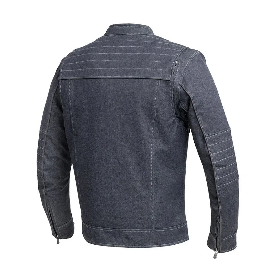 Iron Thunder Denim Motorcycle Jacket