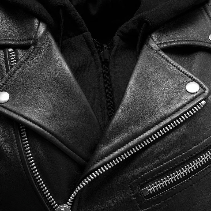 RiderGlam Women's Motorcycle Leather Jacket