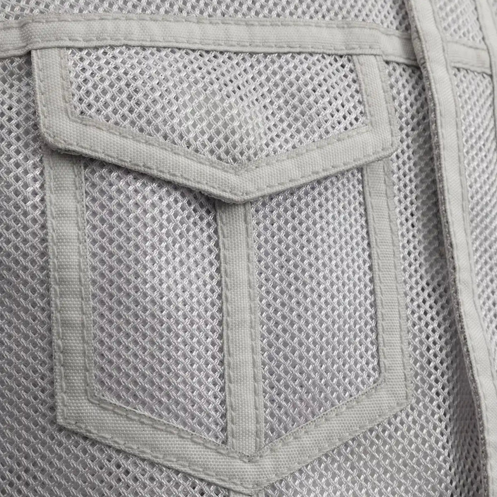 Sharp Shooter Moto Mesh Men's Motorcycle Vest