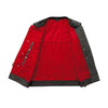 Sharp Shooter Perforated Men's Motorcycle Leather Vest