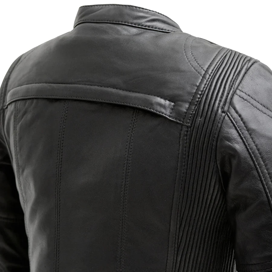 Noir Legacy Womens Motorcycle Leather Jacket