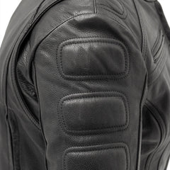 Chain Reaction Women's Motorcycle Leather Jacket
