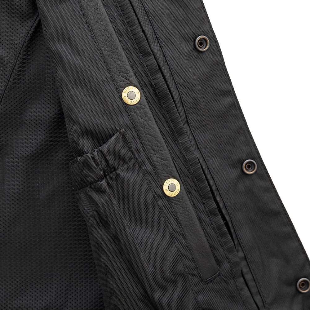 Broadway Rebel Men's Motorcycle Leather Vest