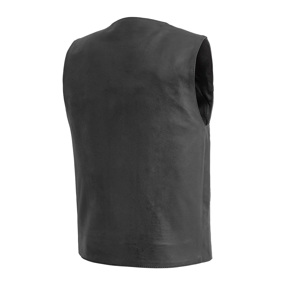 Broadway Rebel Men's Motorcycle Leather Vest