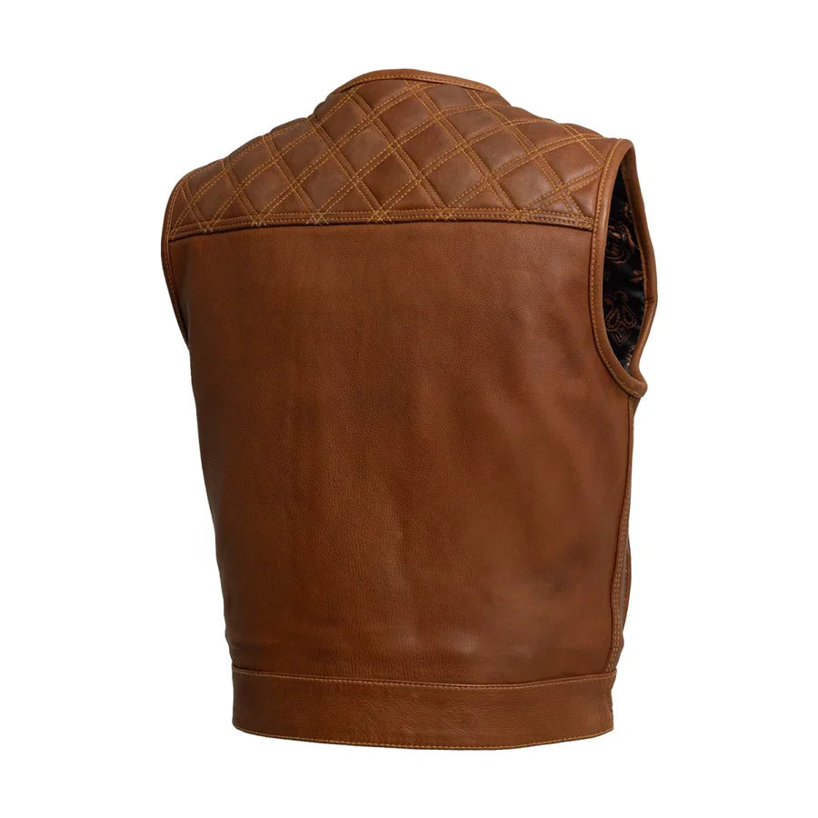 Rugged Ridge Men’s Premium Leather Riding Vest (Signature Collection)