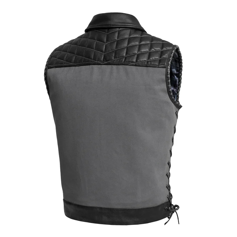 Steel Stitch Men's Leather Vest