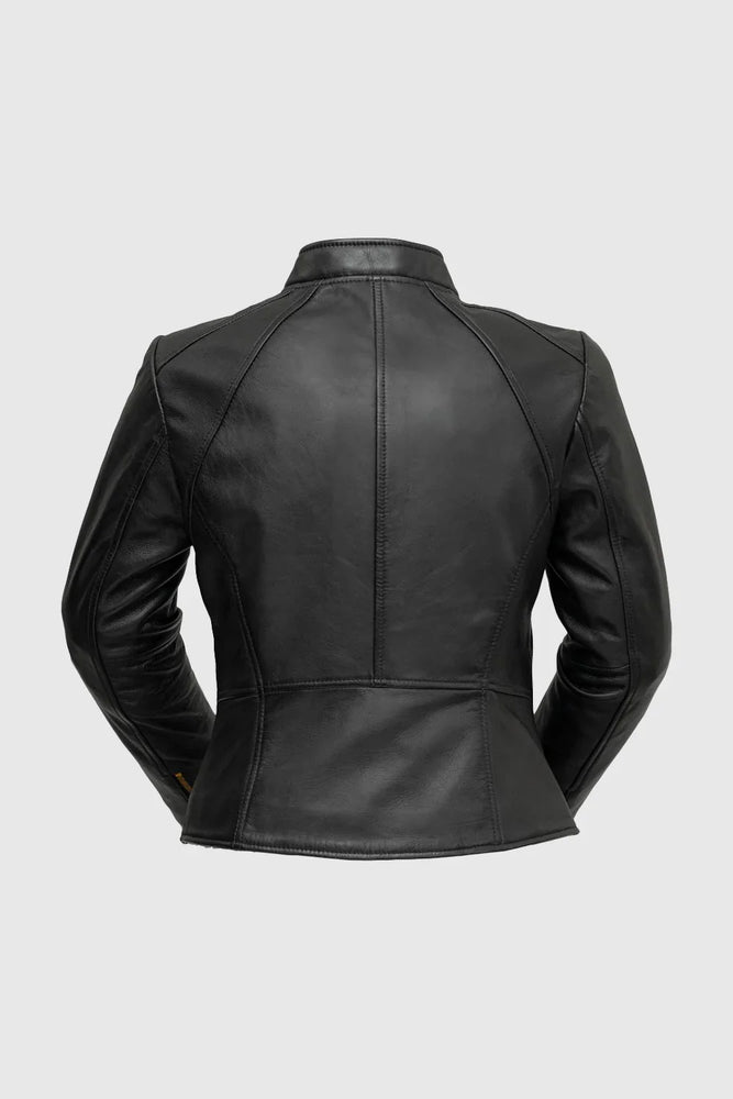 Wildfire Wrap Womens Fashion Leather Jacket